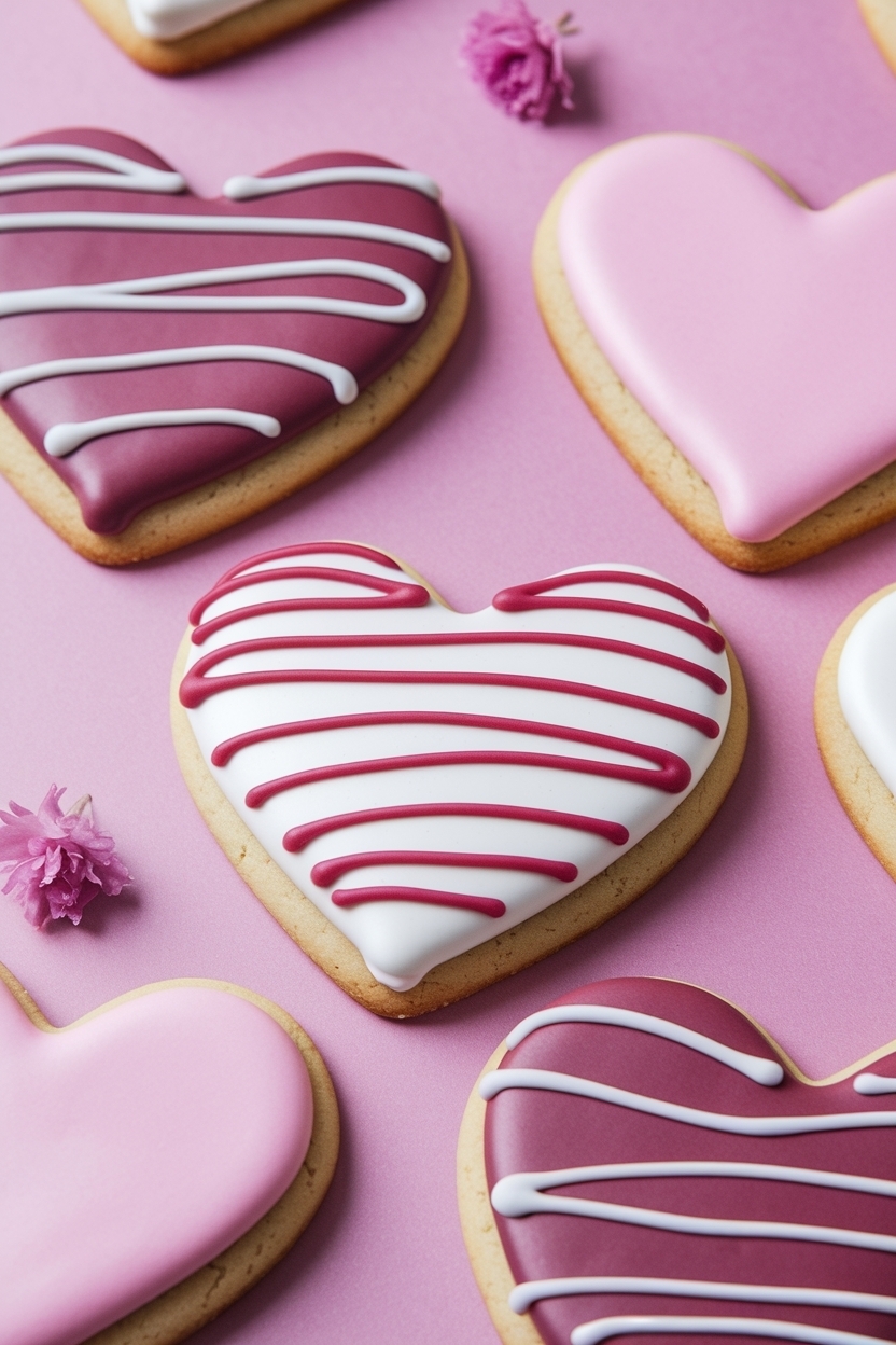 soft valentine sugar cookies no chill - Extra Photo
