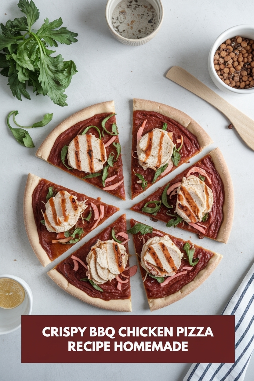 bbq chicken pizza recipe homemade