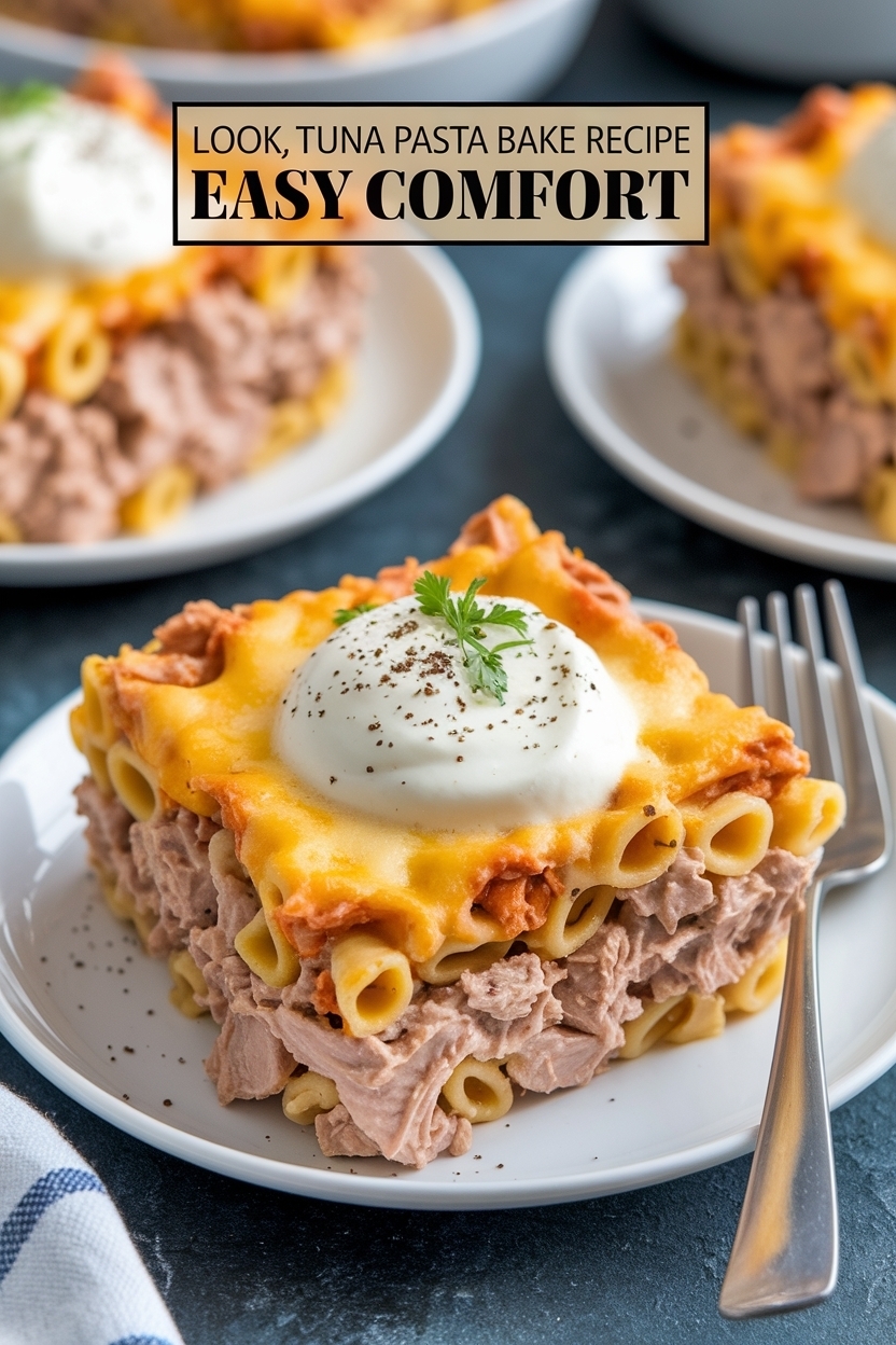 tuna pasta bake recipe easy comfort