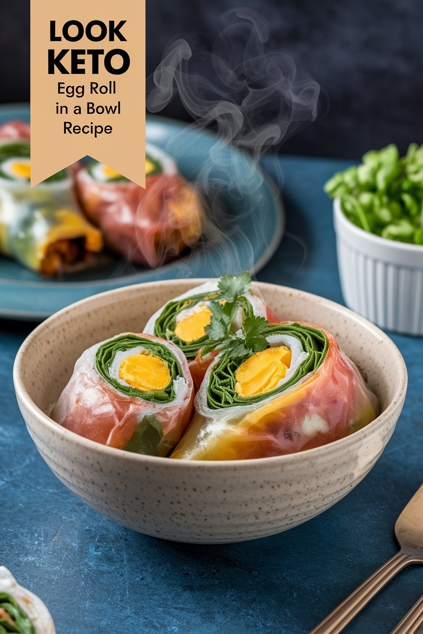 keto egg roll in a bowl recipe