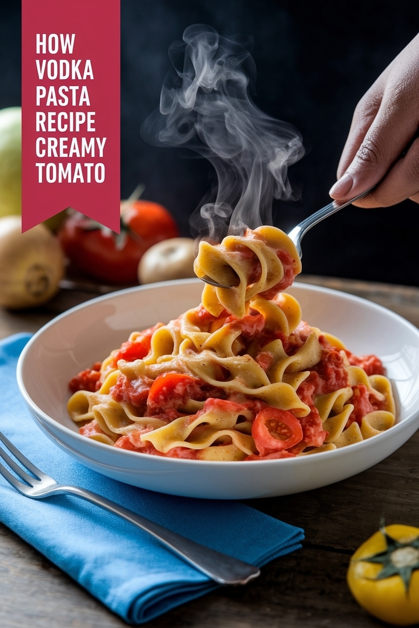 vodka pasta recipe creamy tomato