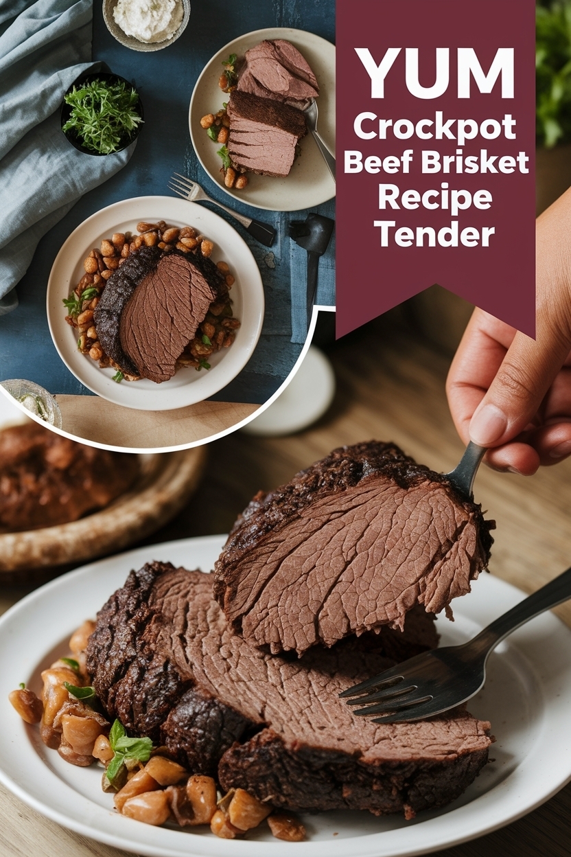 crockpot beef brisket recipe tender