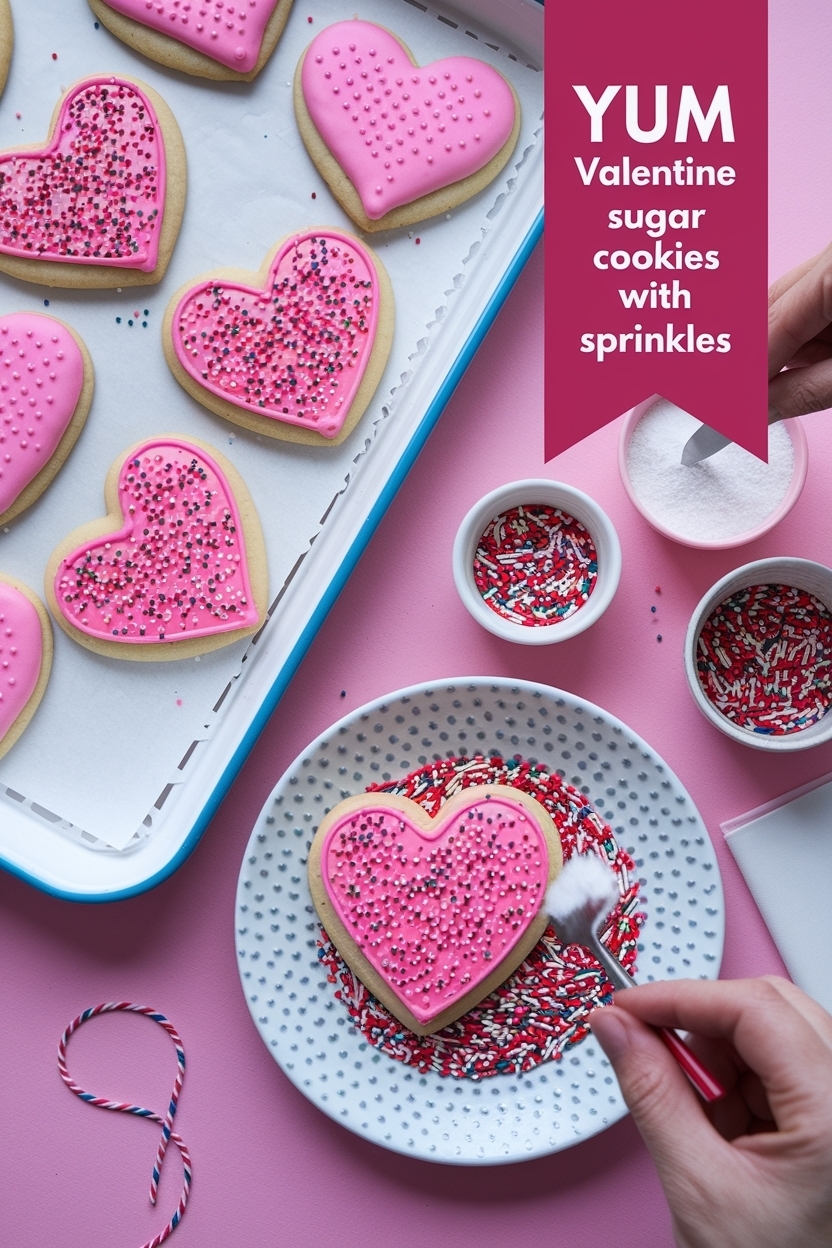 soft valentine sugar cookies no chill
