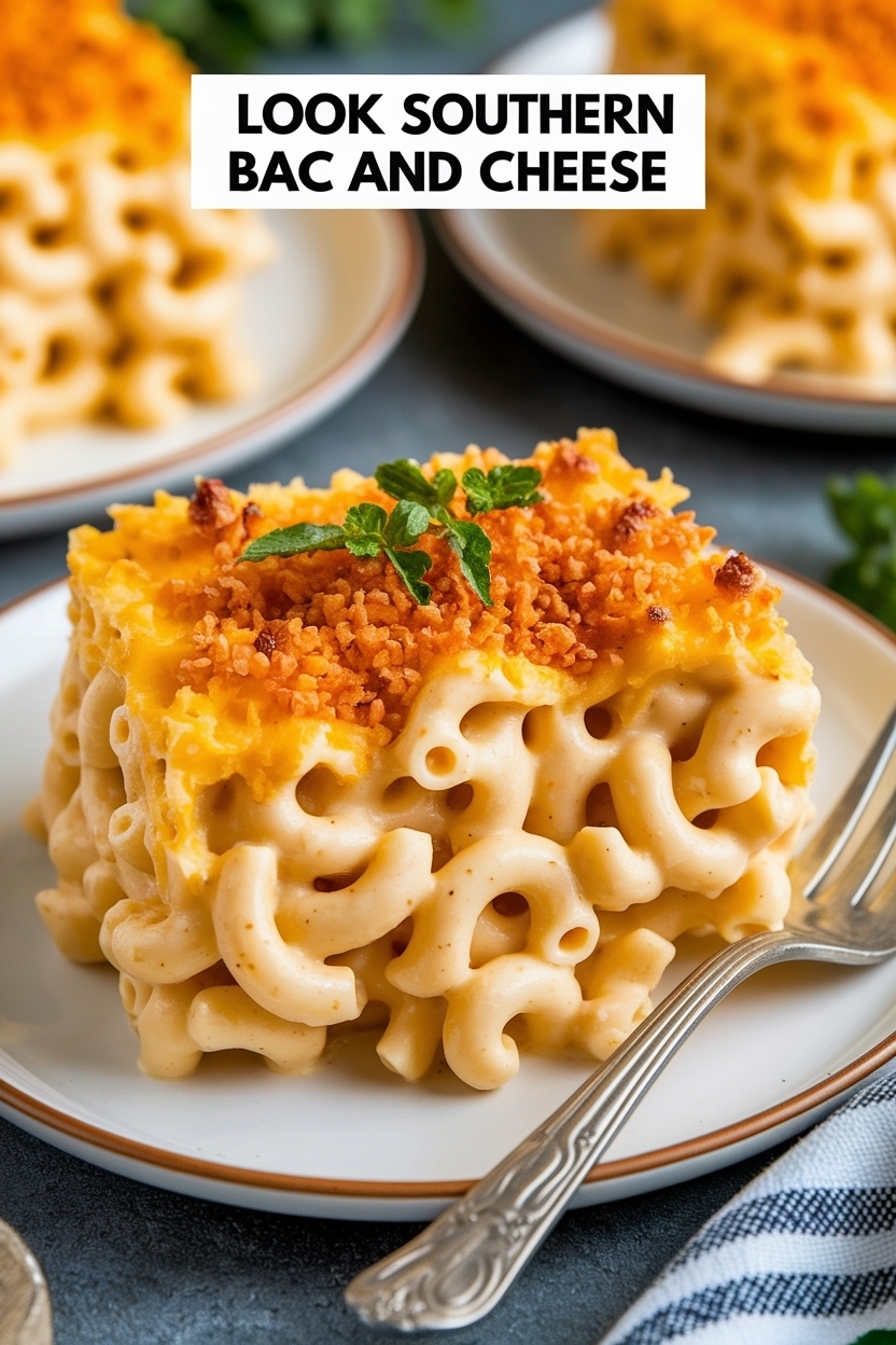 southern baked mac and cheese