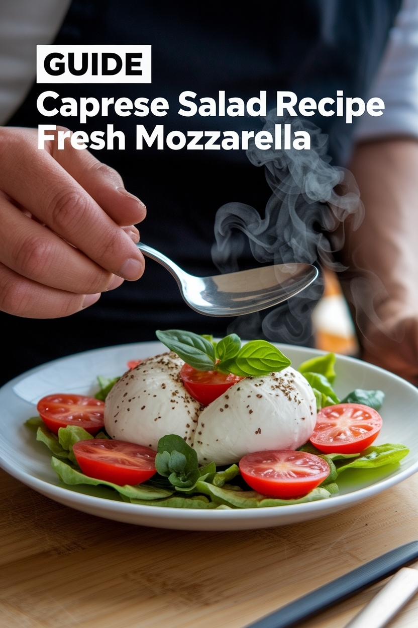 caprese salad recipe fresh mozzarella
