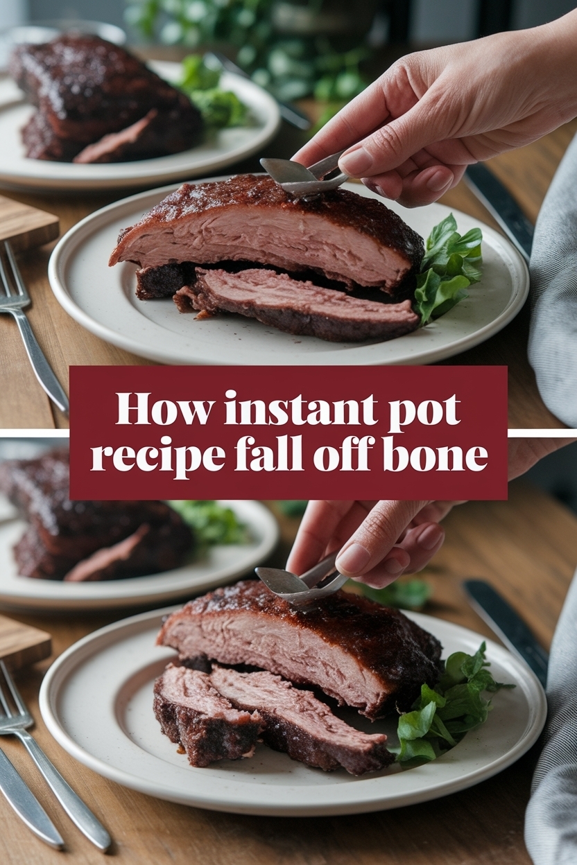 instant pot ribs recipe fall off bone