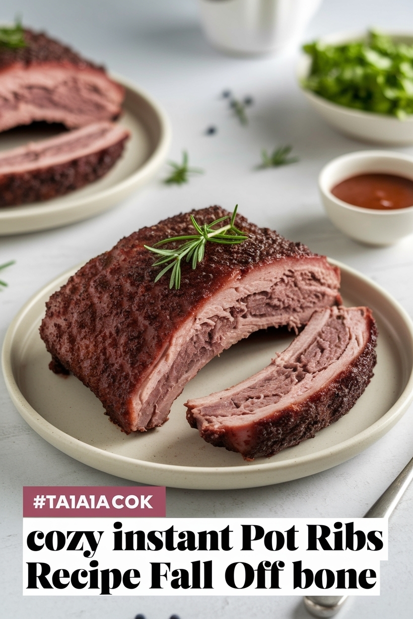 instant pot ribs recipe fall off bone