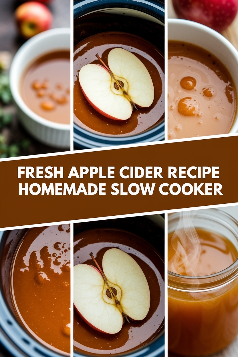 apple cider recipe homemade slow cooker