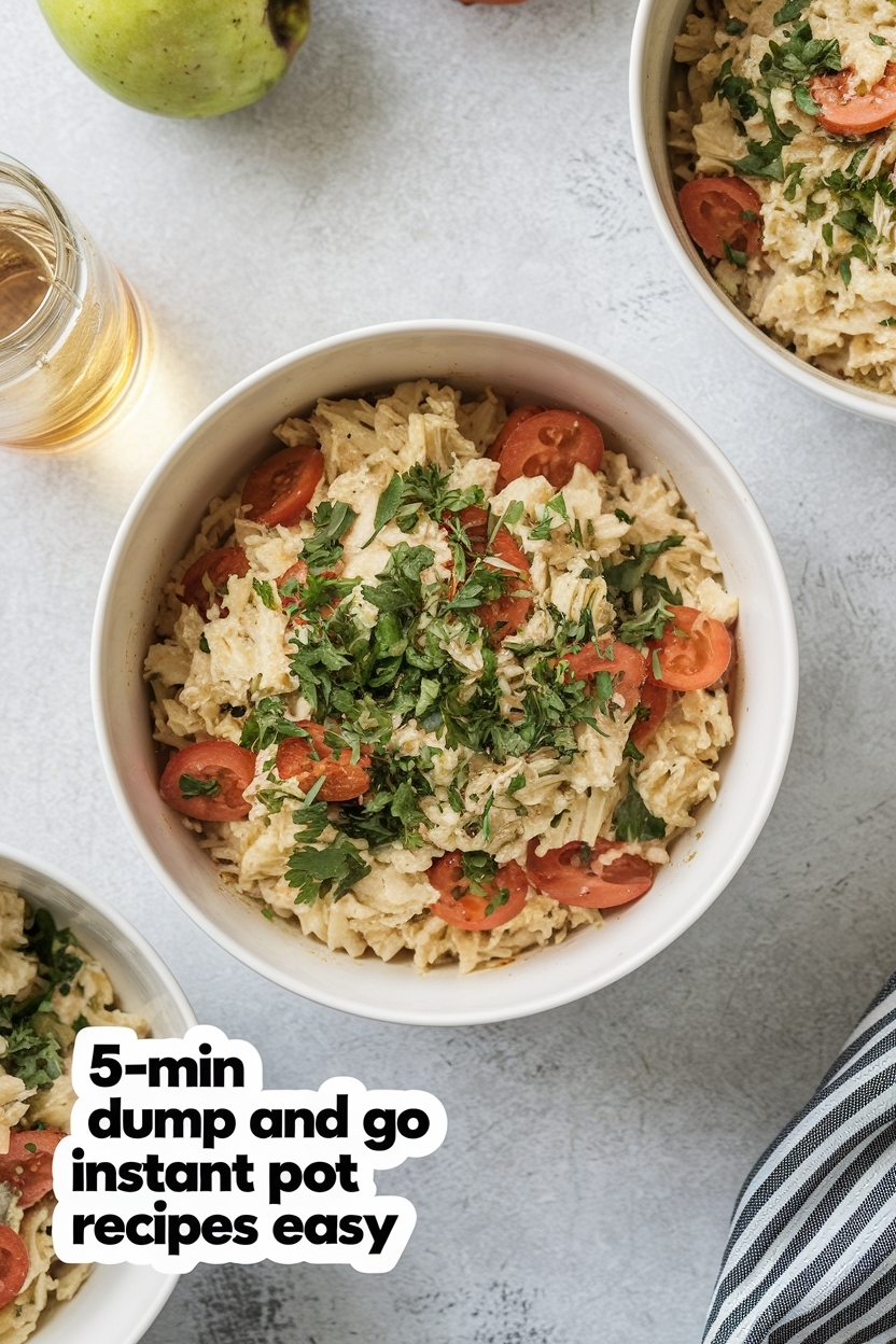 dump and go instant pot recipes easy