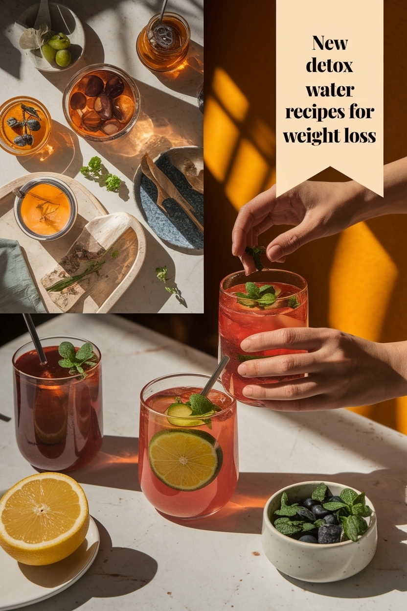 detox water recipes for weight loss