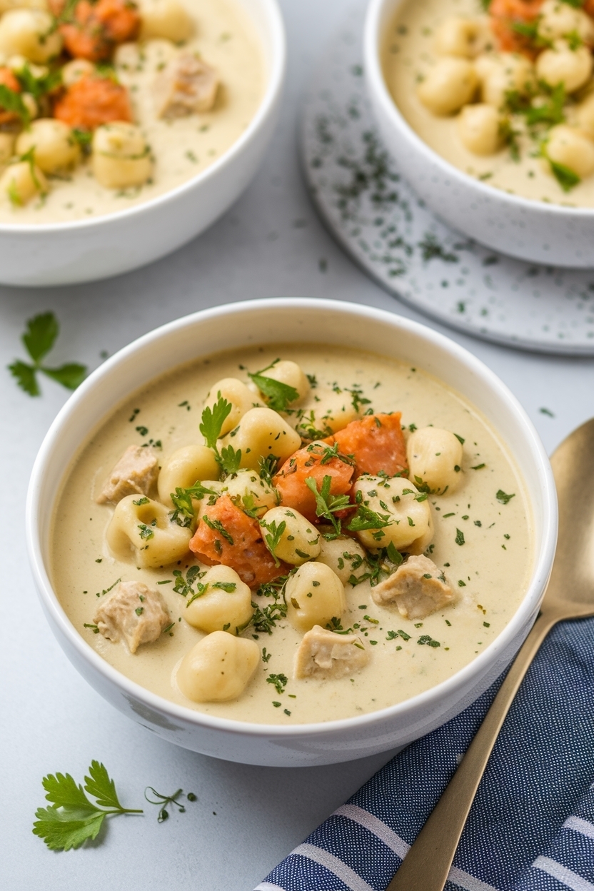 creamy chicken gnocchi soup olive garden copycat