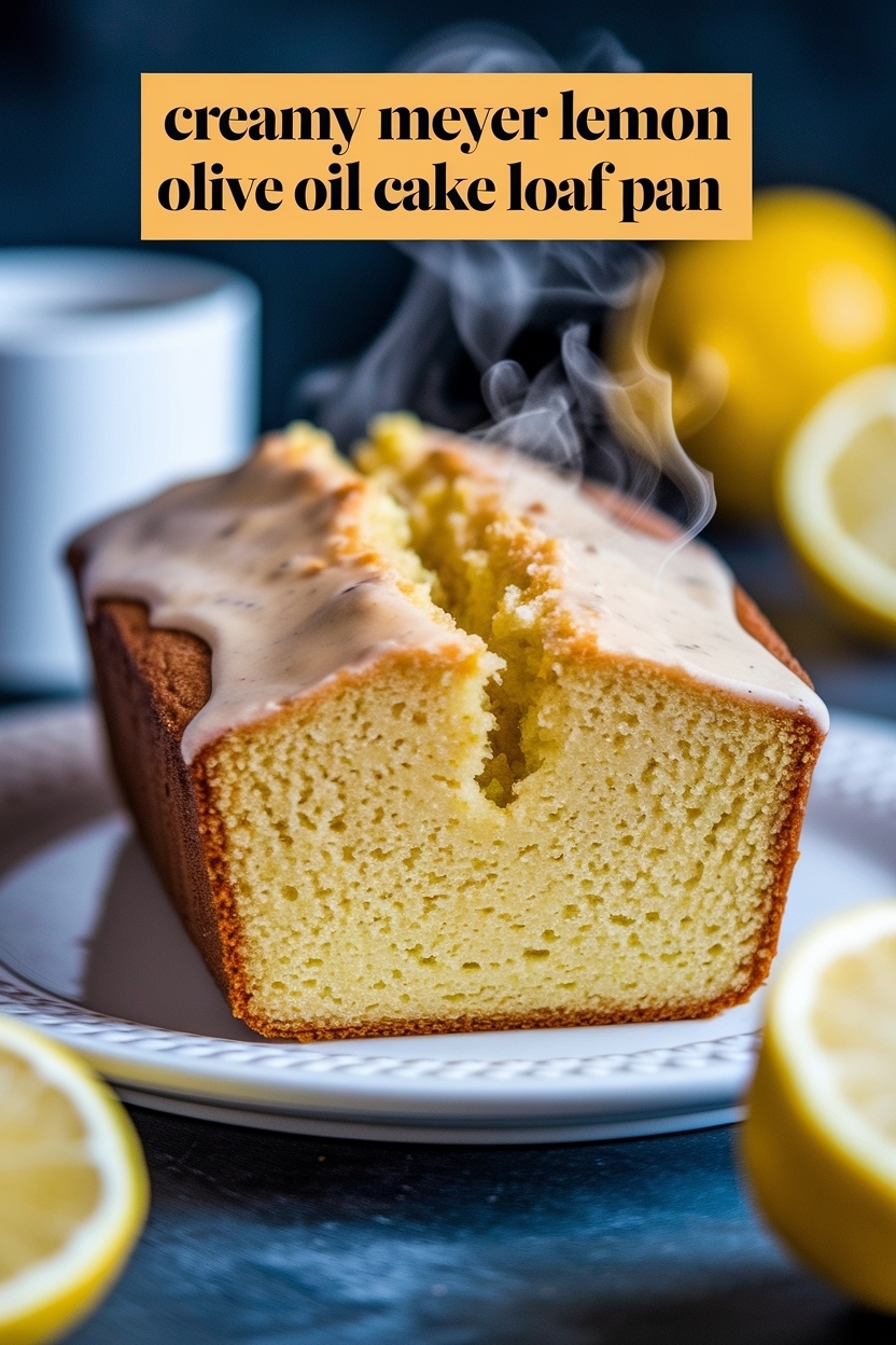 meyer lemon olive oil cake loaf pan