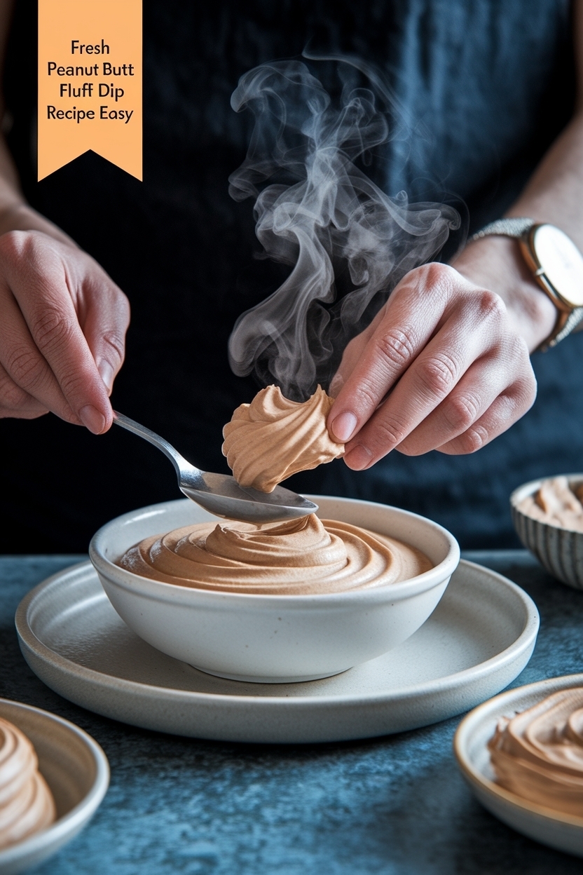 peanut butter fluff dip recipe easy