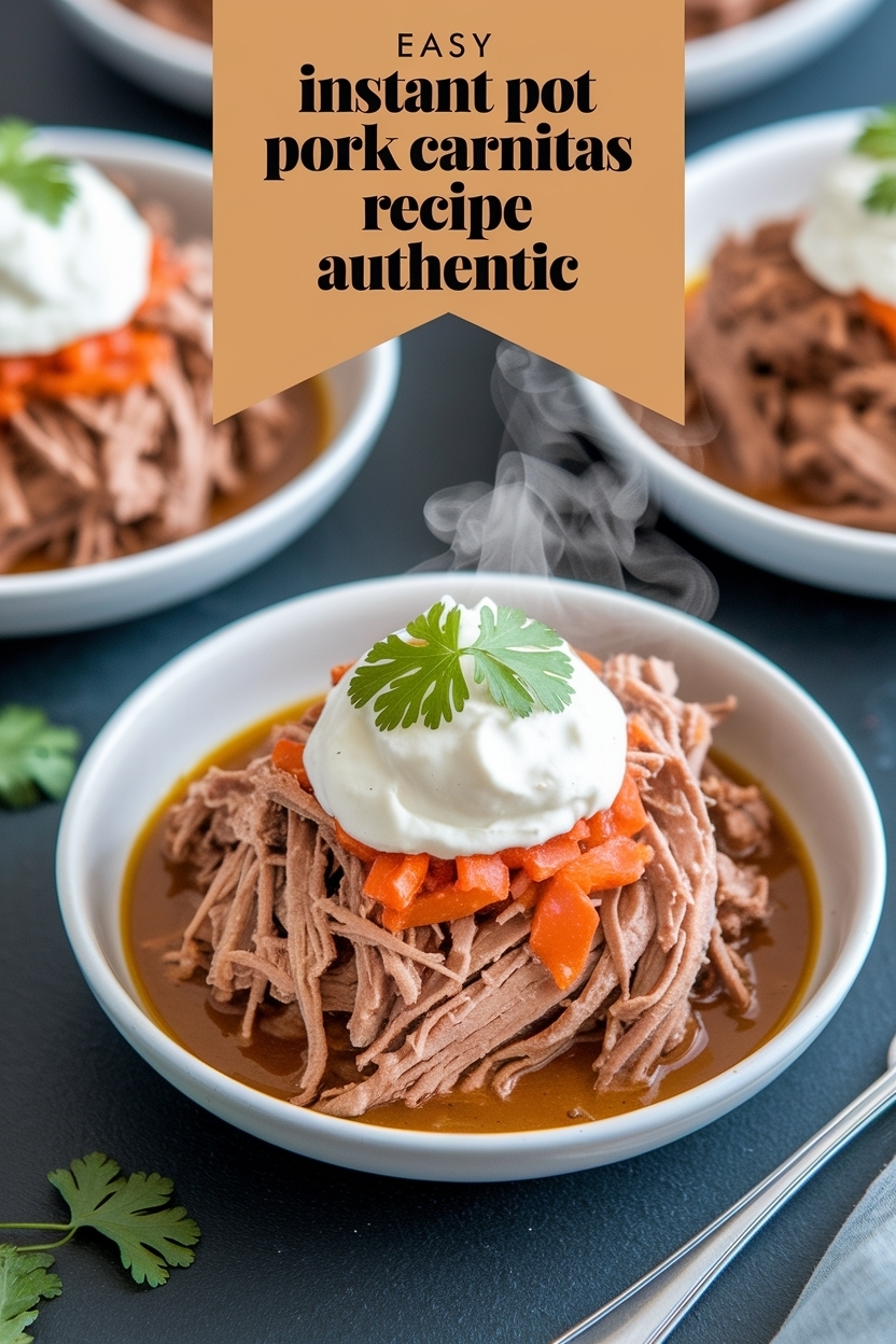 instant pot pork carnitas recipe authentic