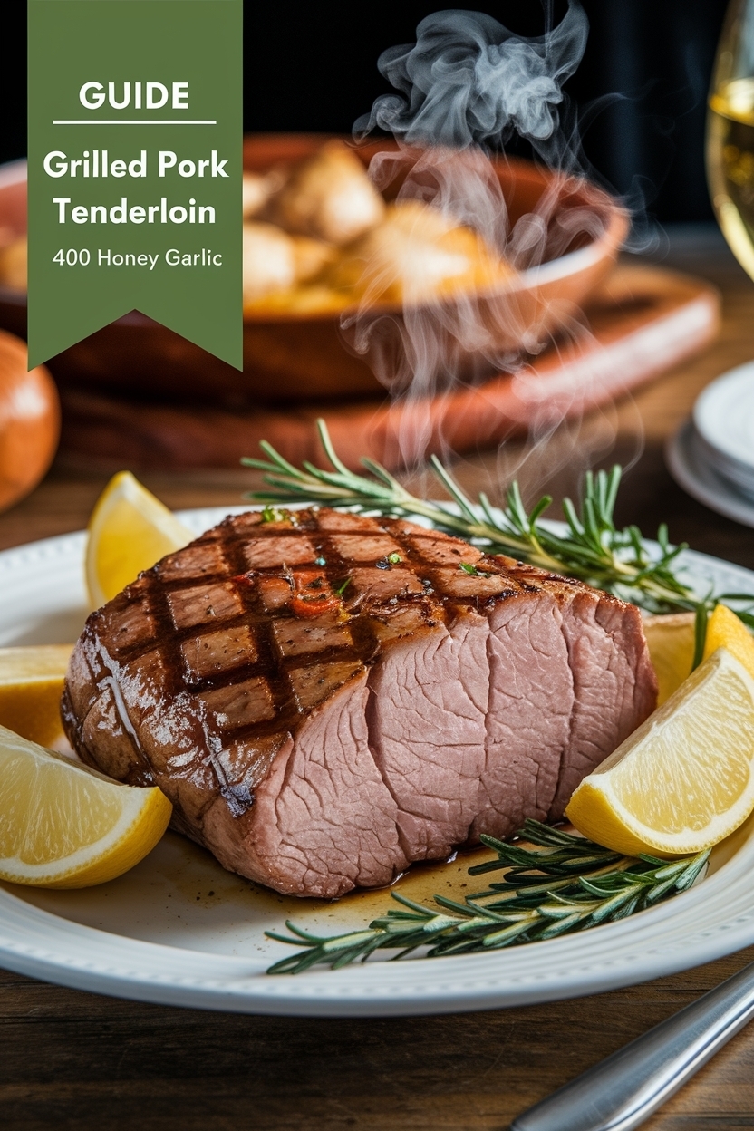 grilled pork tenderloin 400 honey garlic