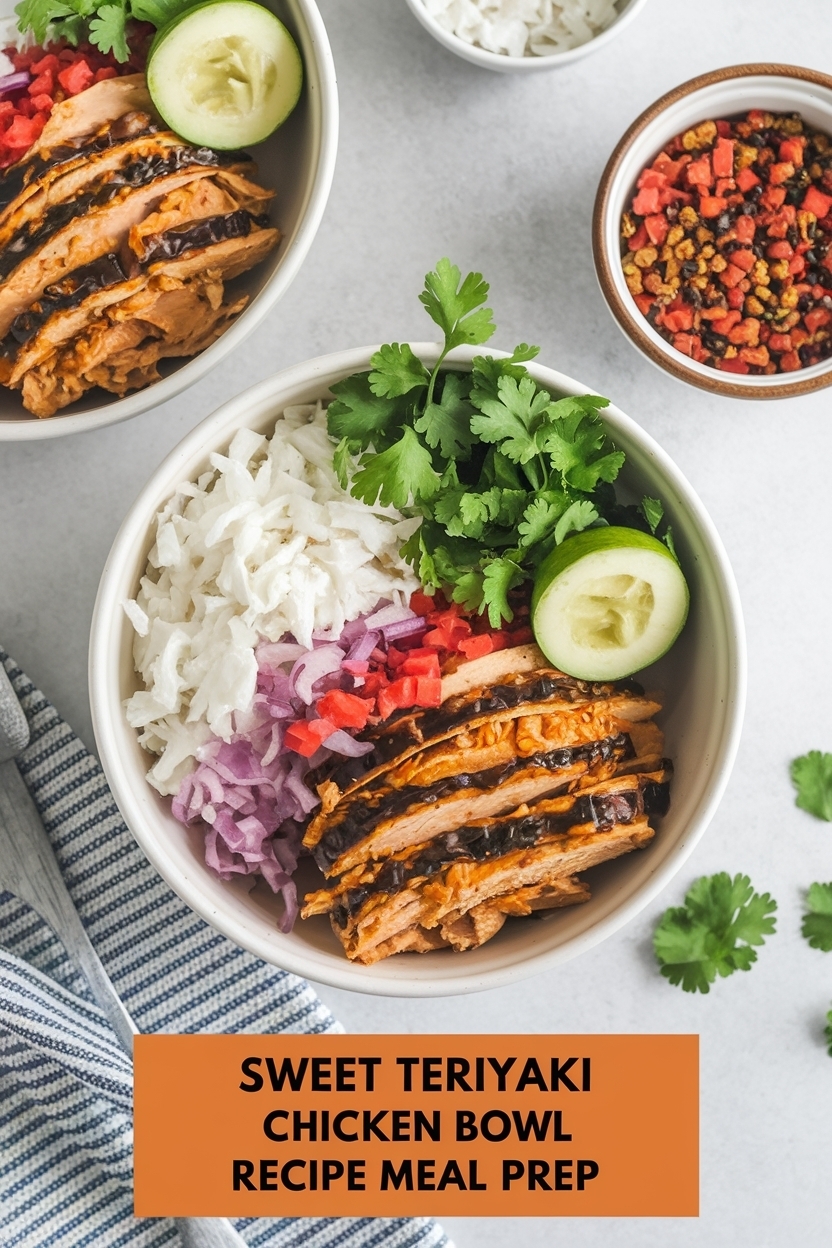 teriyaki chicken bowl recipe meal prep