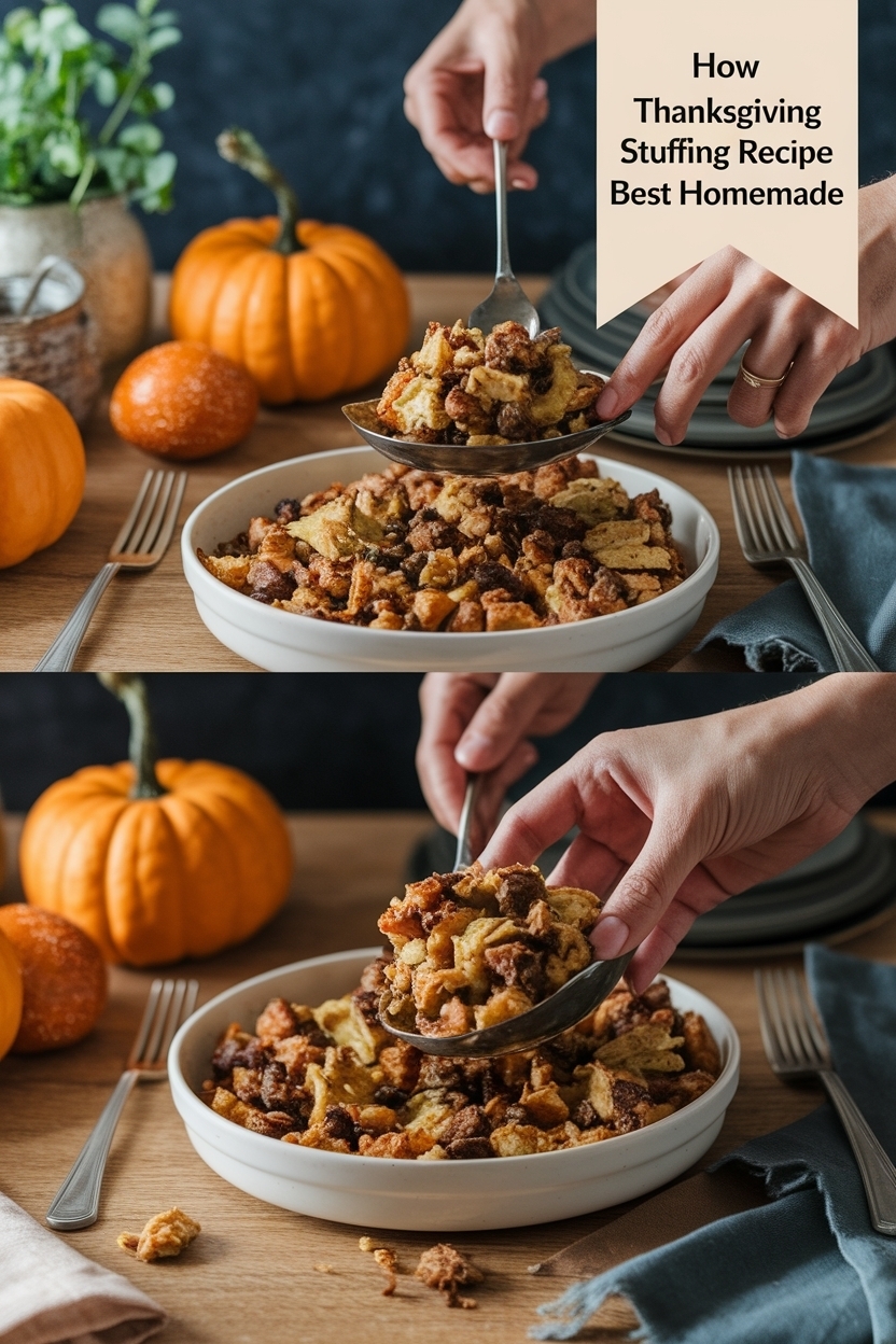 thanksgiving stuffing recipe best homemade