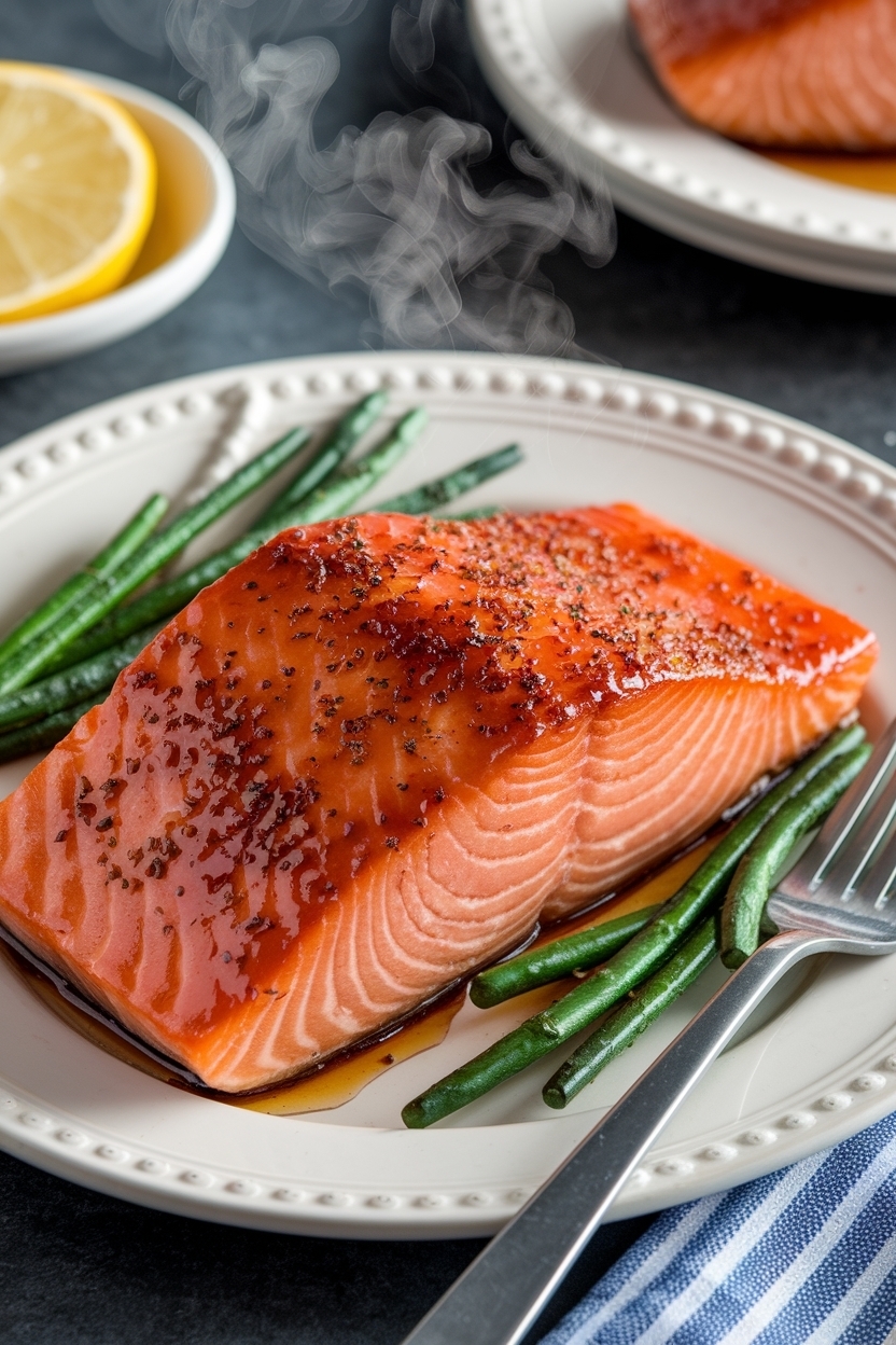 honey glazed salmon recipe baked