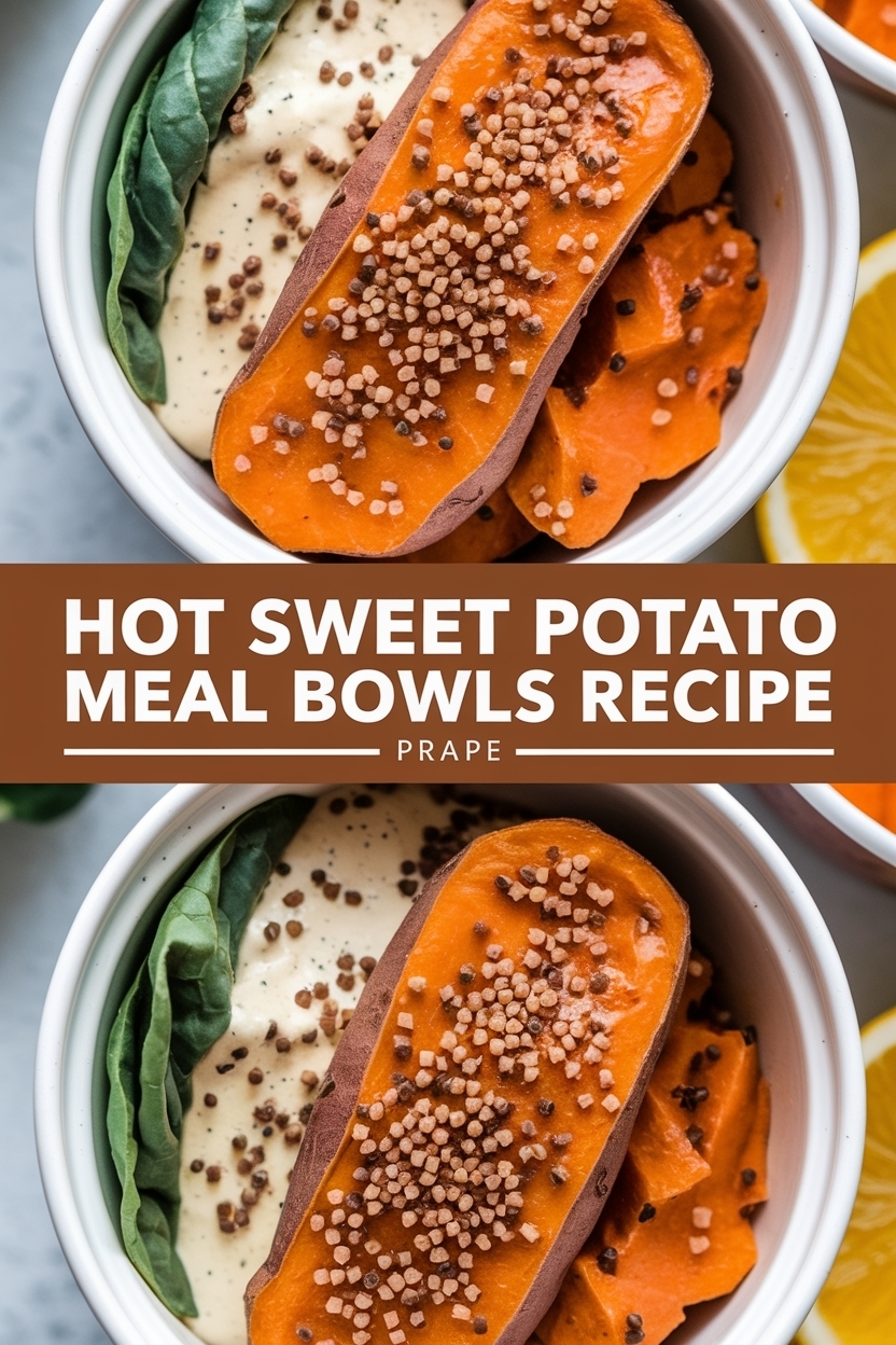 sweet potato meal prep bowls recipe