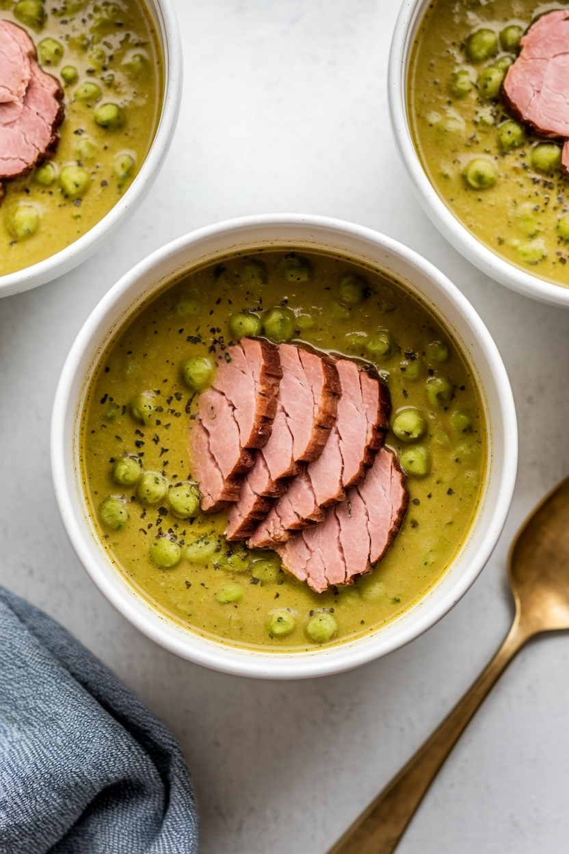 split pea soup recipe ham slow cooker