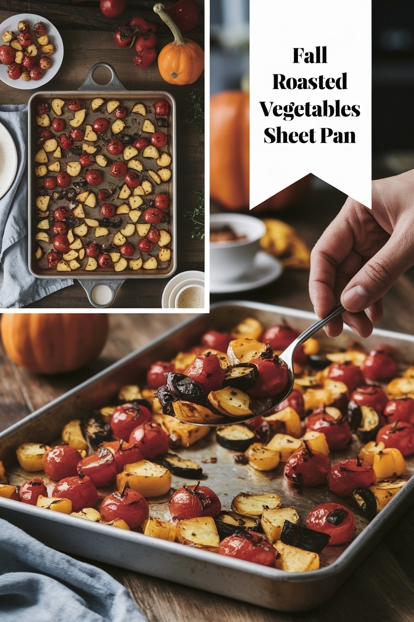 roasted vegetables recipe sheet pan