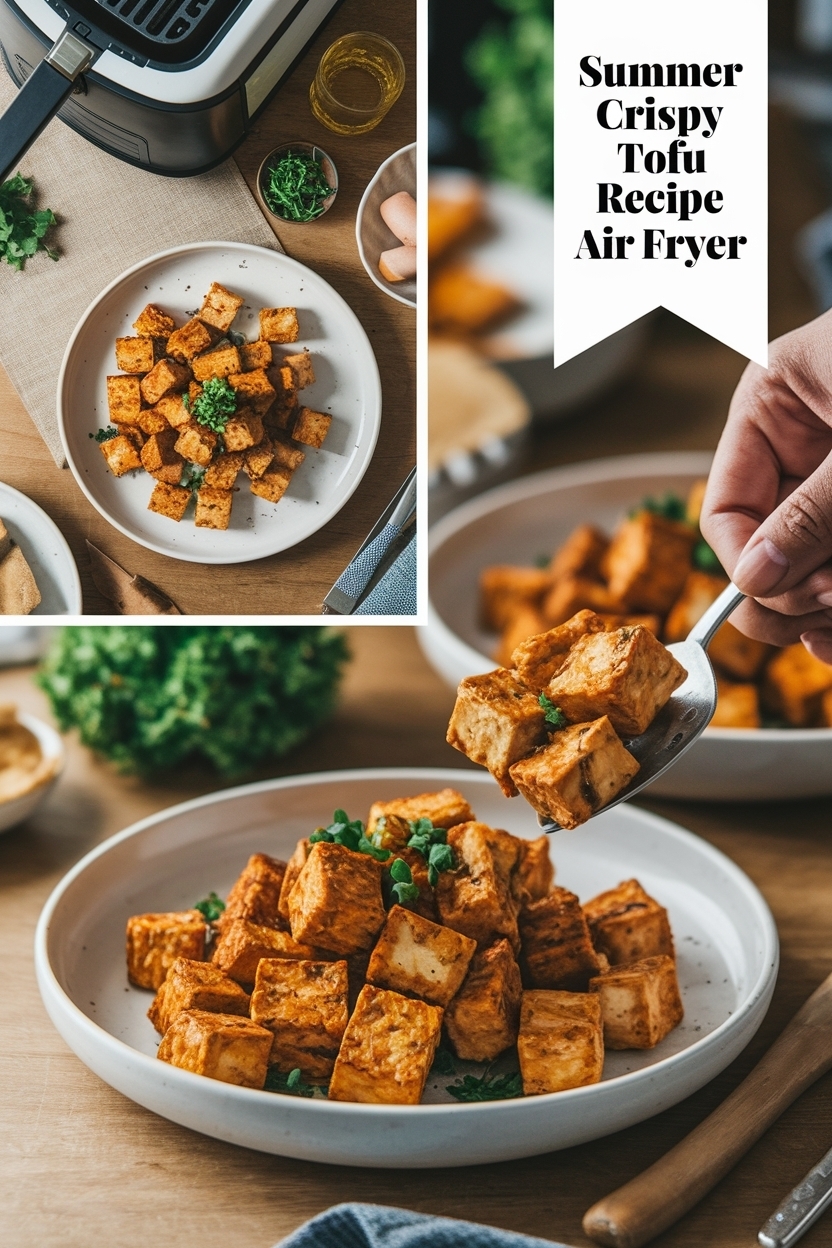 crispy tofu recipe air fryer