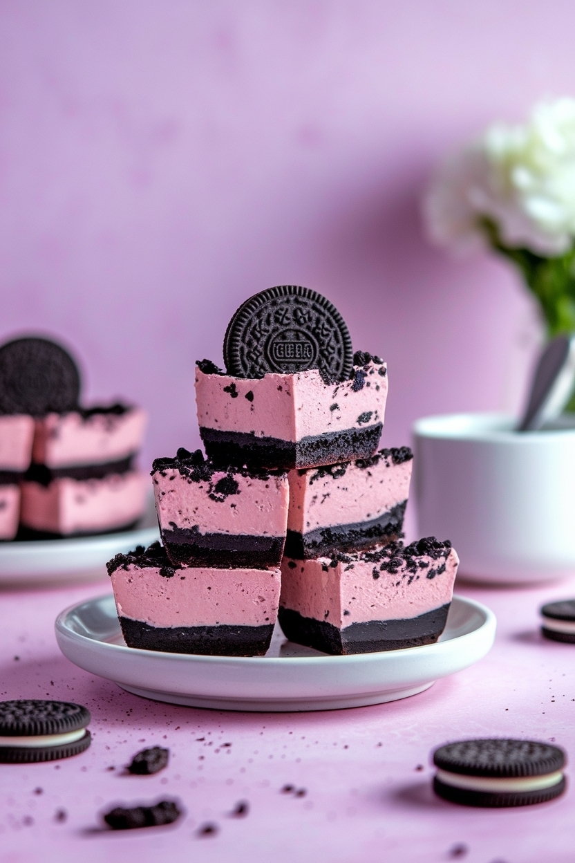 no bake cheesecake bites recipe oreo crust