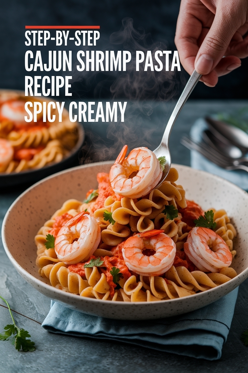 cajun shrimp pasta recipe spicy creamy