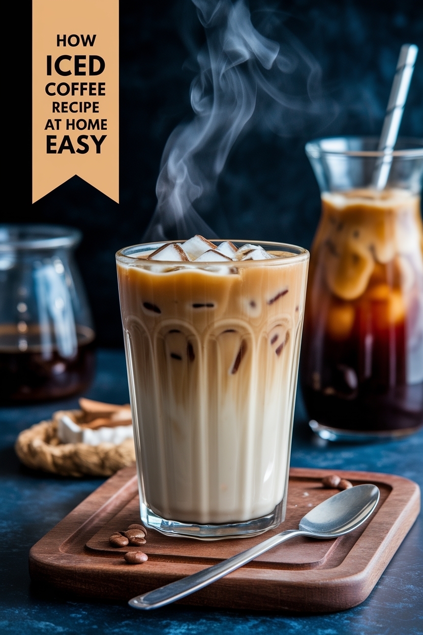 iced coffee recipe at home easy