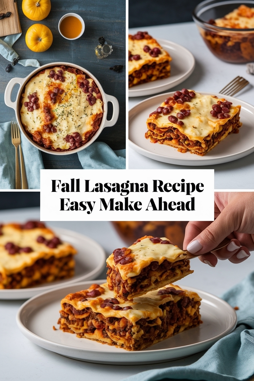 lasagna recipe easy make ahead