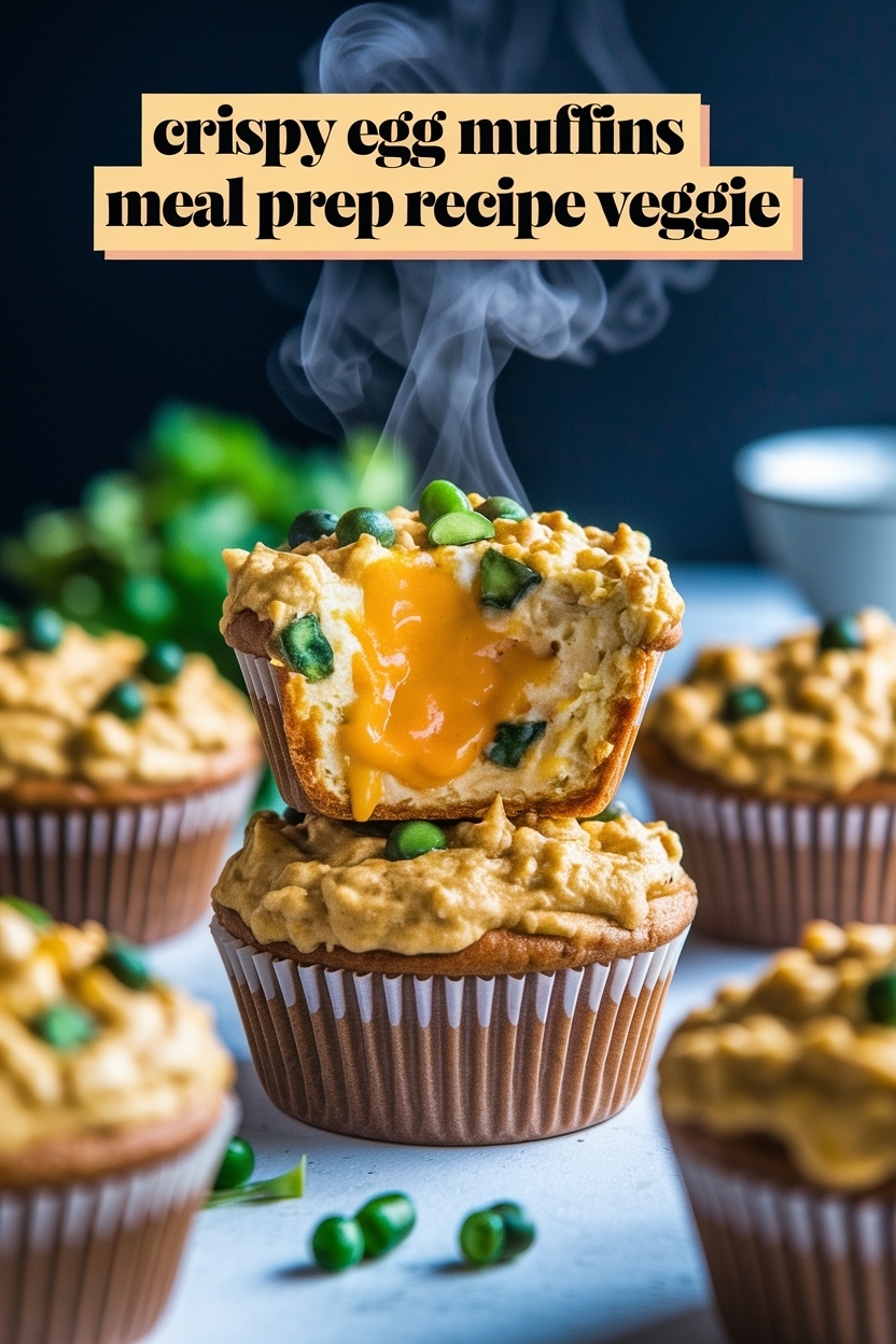 egg muffins meal prep recipe veggie