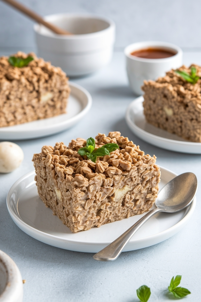 cottage cheese baked oats recipe