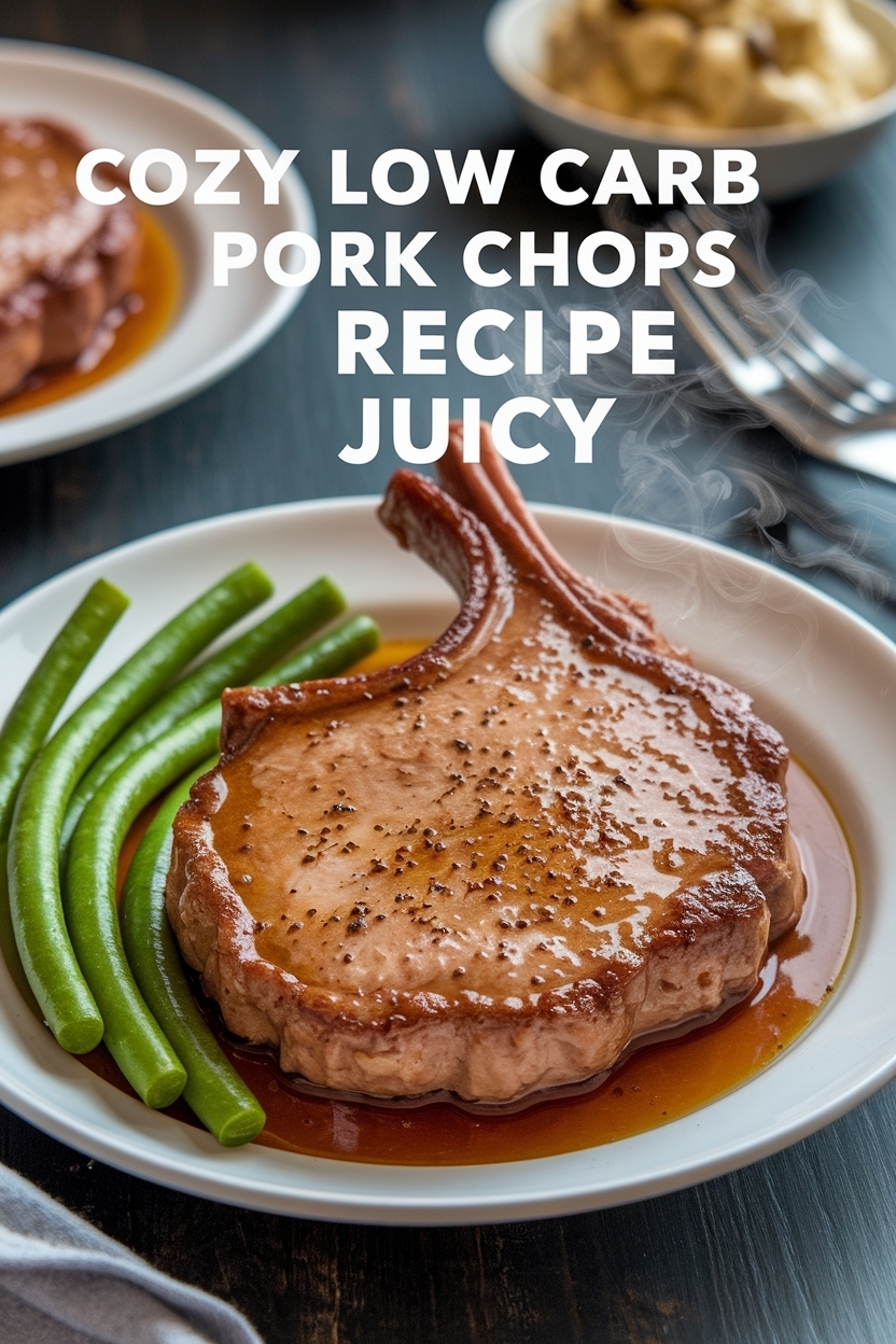 low carb pork chops recipe juicy