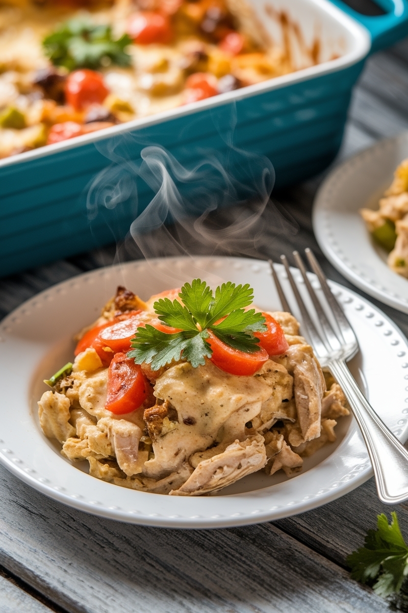 low carb chicken fajita casserole recipe