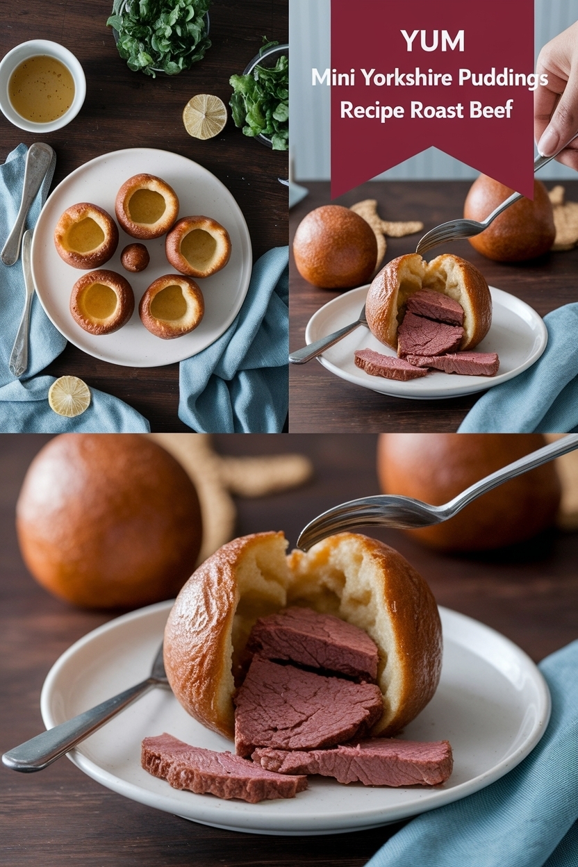 mini yorkshire puddings recipe roast beef
