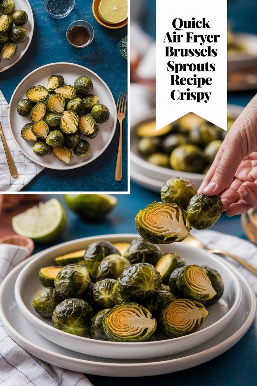 air fryer brussels sprouts recipe crispy