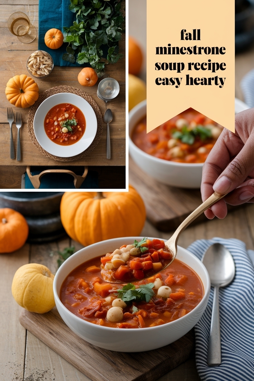 minestrone soup recipe easy hearty