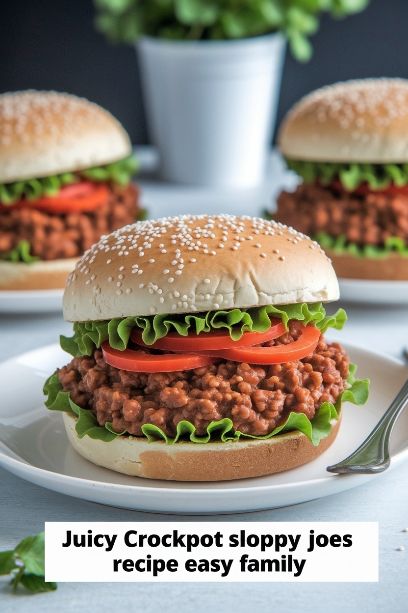 crockpot sloppy joes recipe easy family