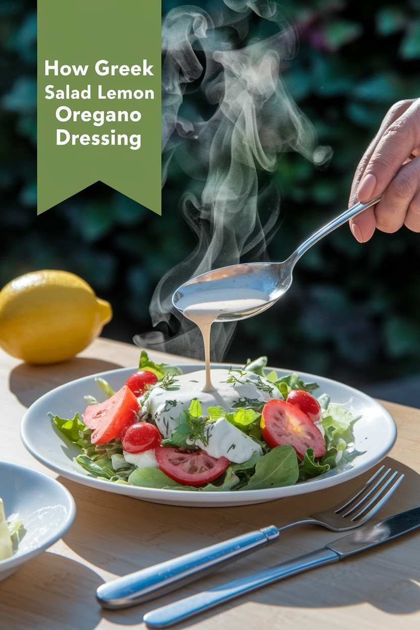greek salad lemon oregano dressing