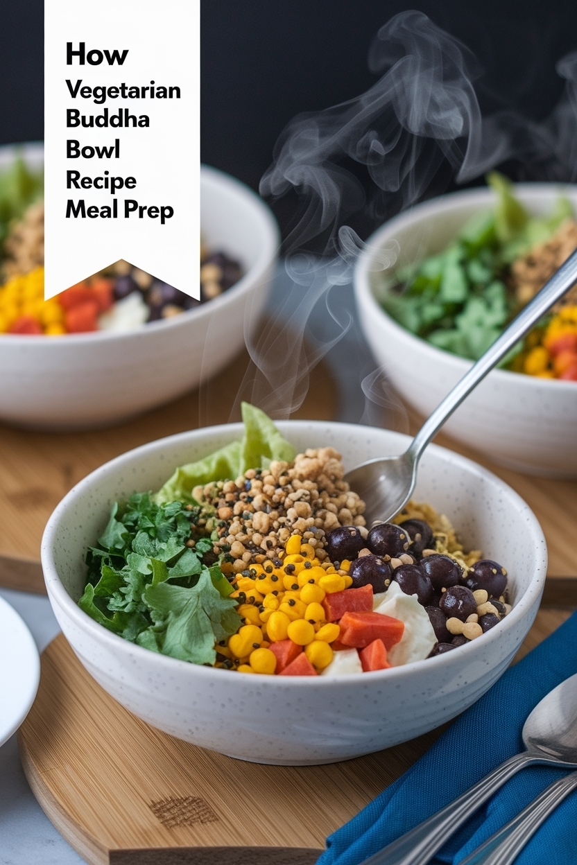 vegetarian buddha bowl recipe meal prep