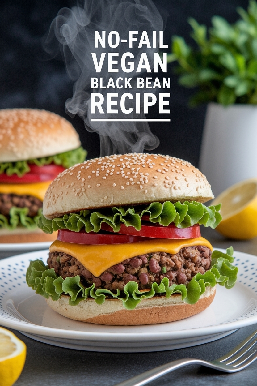 vegan black bean burgers recipe