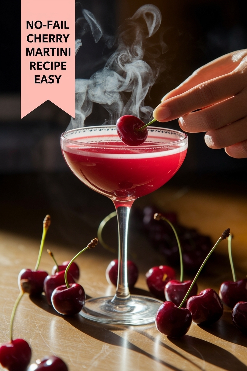 cherry martini recipe easy