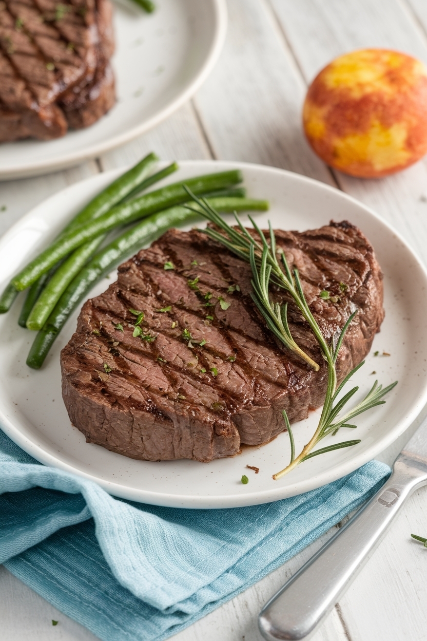 air fryer steak recipe ribeye juicy