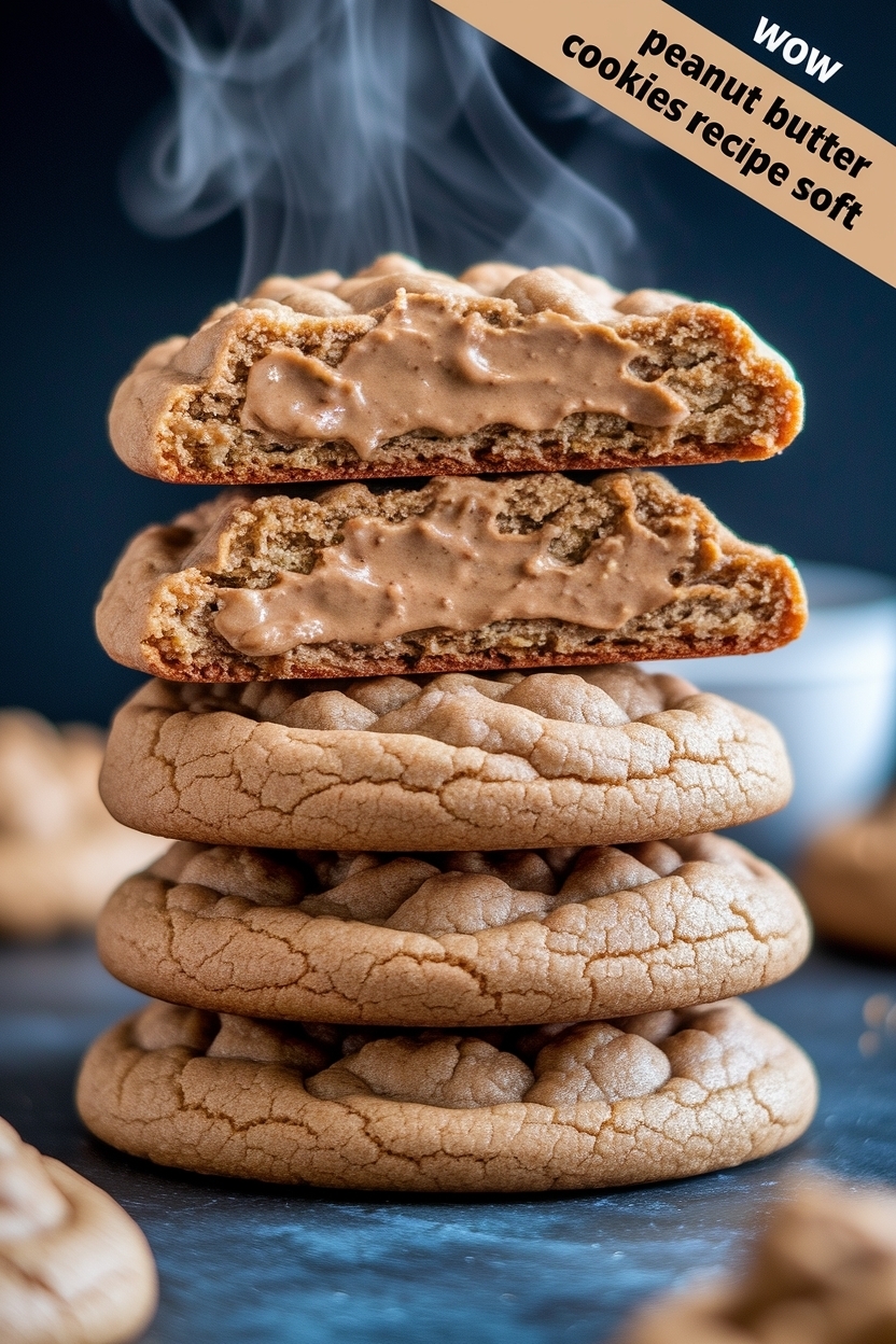 peanut butter cookies recipe soft