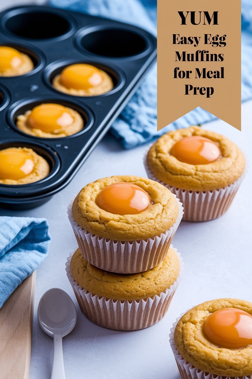 easy egg muffins recipe for meal prep
