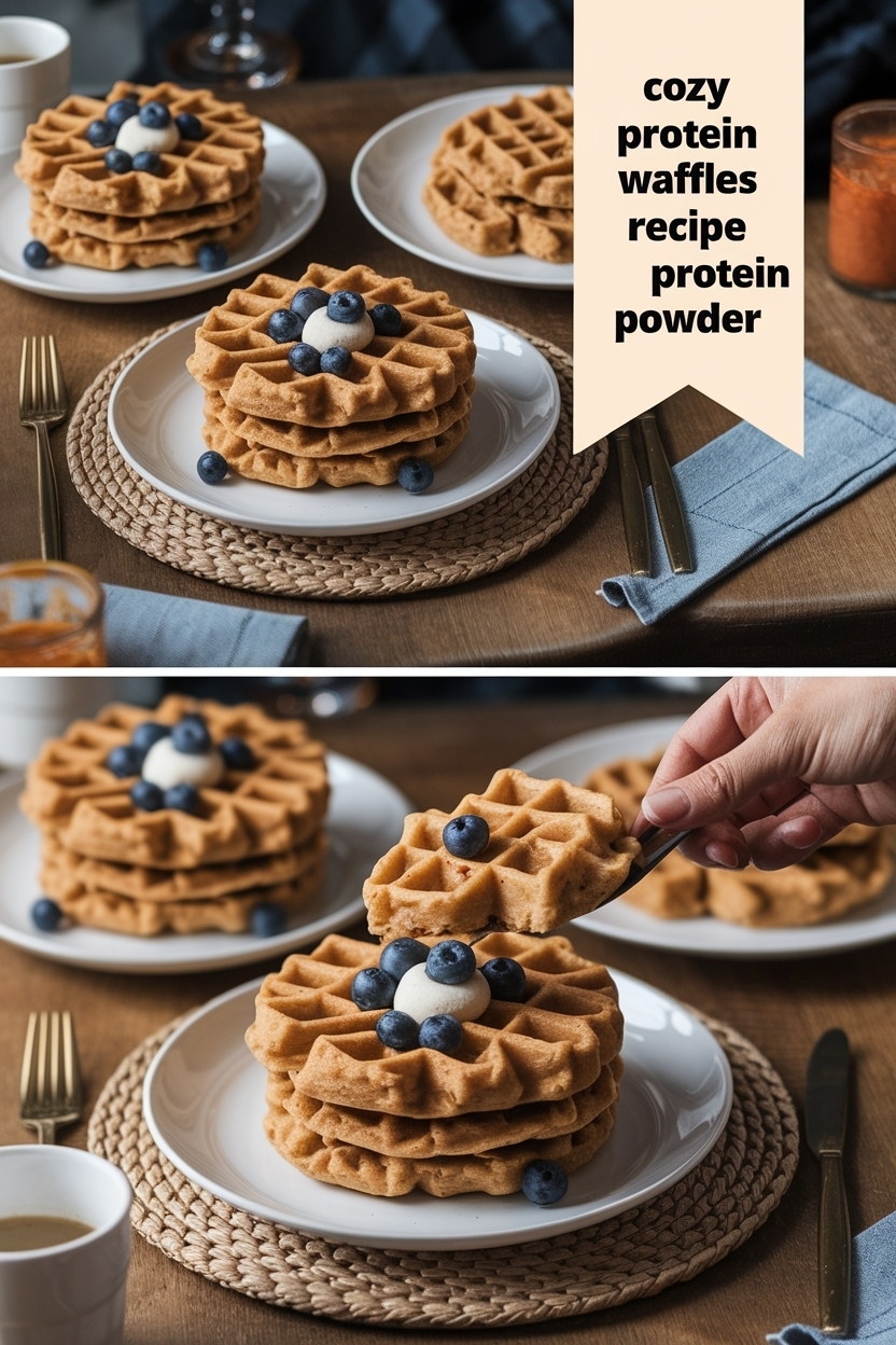 protein waffles recipe without protein powder