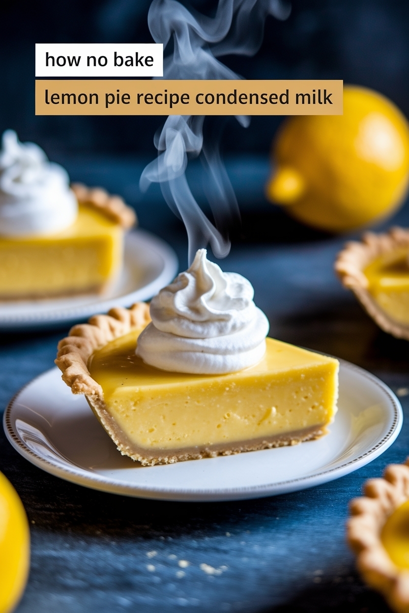 no bake lemon pie recipe condensed milk