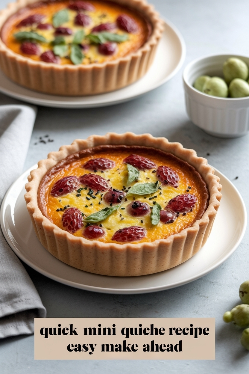 mini quiche recipe easy make ahead