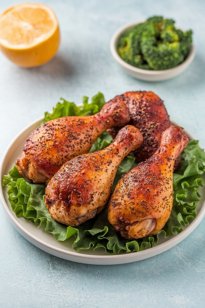 air fryer chicken drumsticks recipe crispy