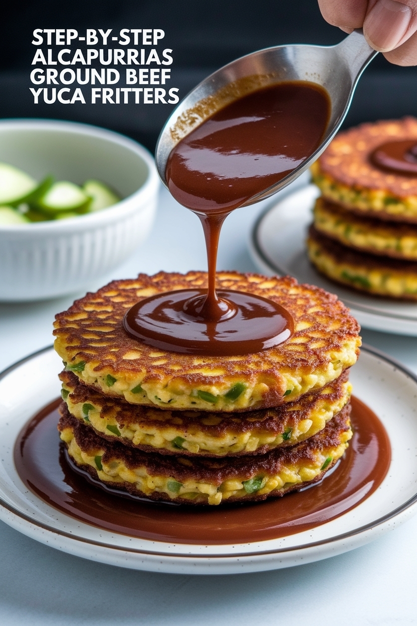 alcapurrias ground beef yuca fritters